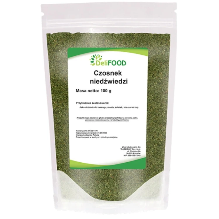 Czosnek niedźwiedzi (DeliFood) 100g