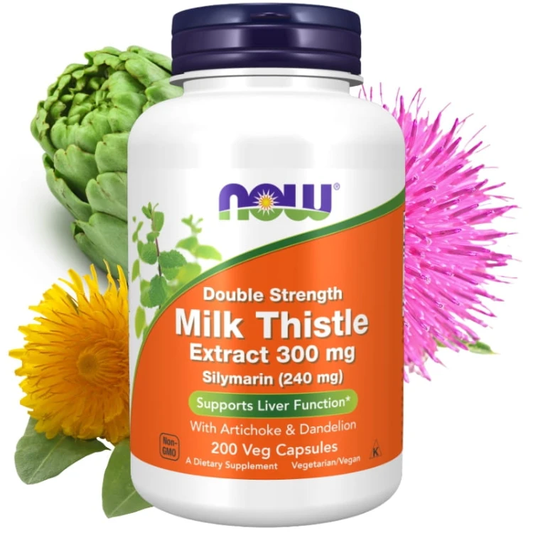 Milk Thistle Artichoke Dandelion (Sylimarin, Karczoch, Mniszek Lekarski) 200 kaps.