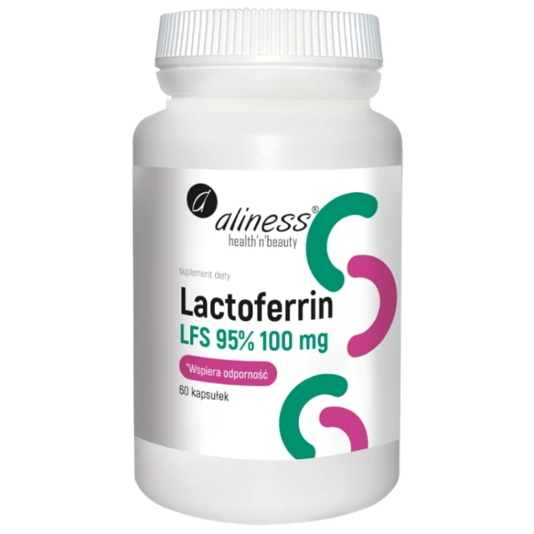 Laktoferyna (LFS 95%) 100mg 60 kaps.