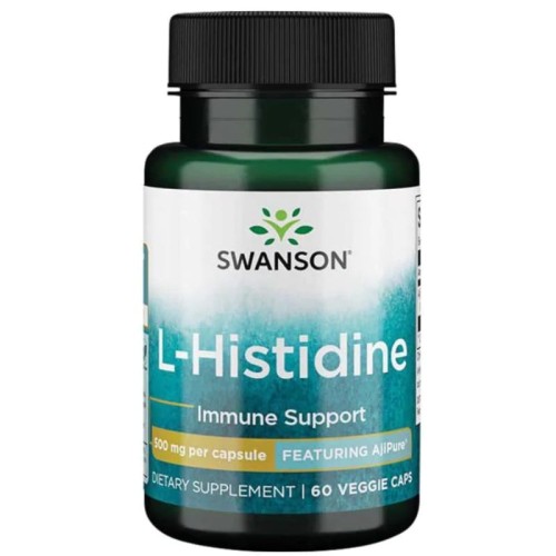 AjiPure L-histydyna 500mg 60 kaps.