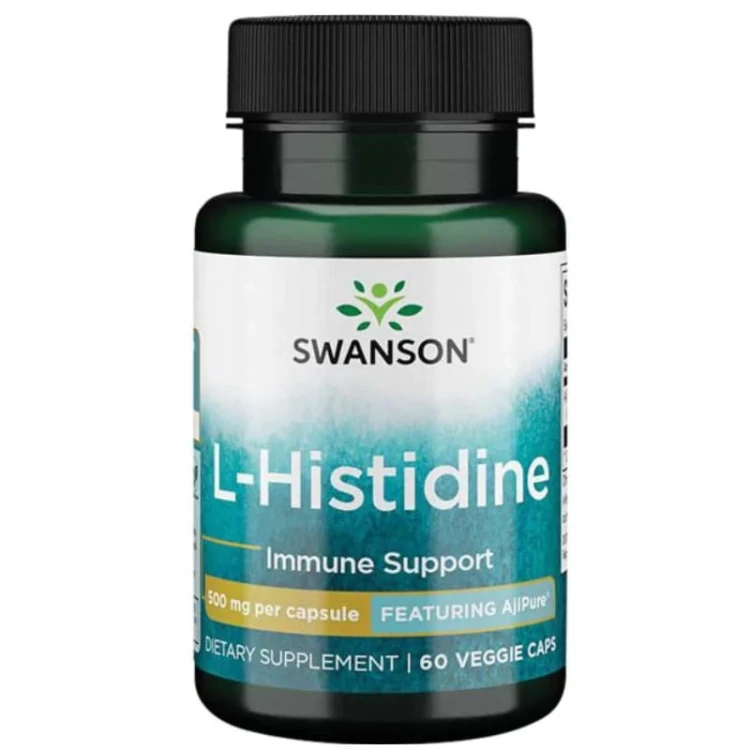 AjiPure L-histydyna 500mg 60 kaps.