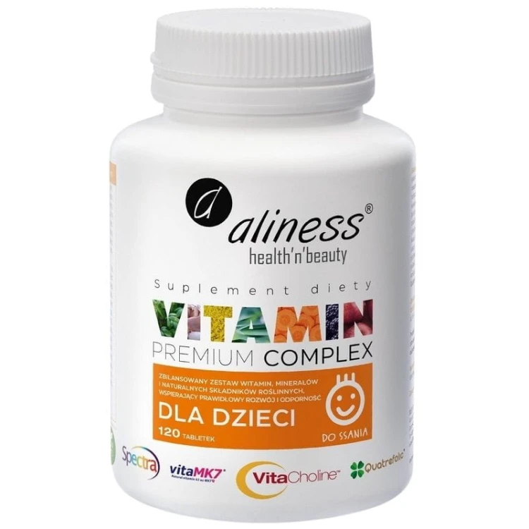 Vitamin Premium Complex dla dzieci 120 tabl. do ssania