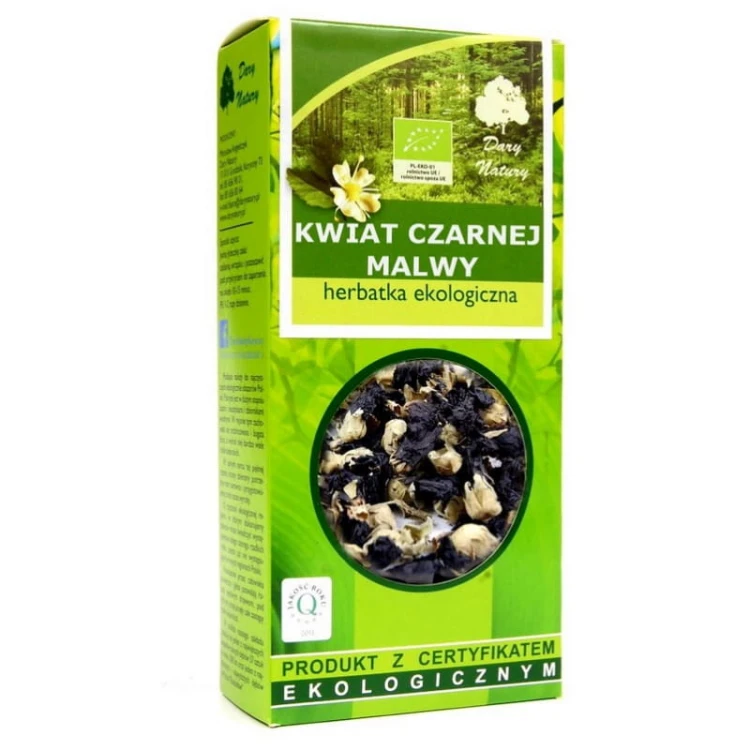 Malwa Czarna kwiat (Flos Malvae arboreae) EKO 25g