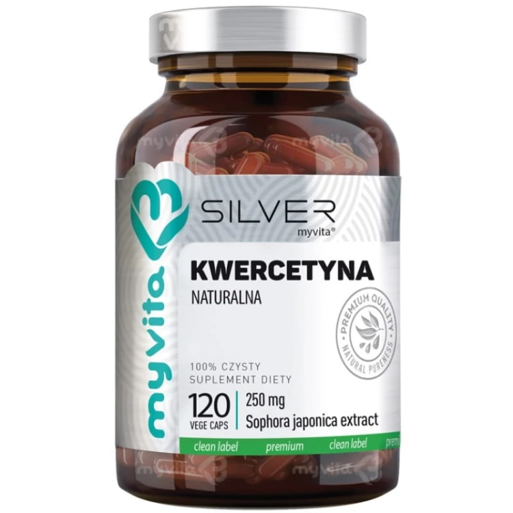 Silver Pure 100% Kwercetyna naturalna 120 kaps.
