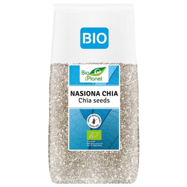 Bio Planet Chia - Nasiona Szałwii Hiszpańskiej (Salvia hispanica) BIO 400g