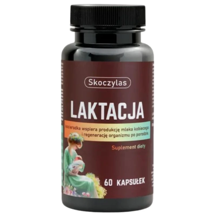 Skoczylas Laktacja dla kobiet karmiących 60 kaps.