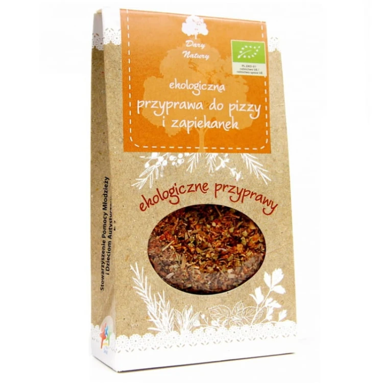 Przyprawa do pizzy i zapiekanek BIO 30g