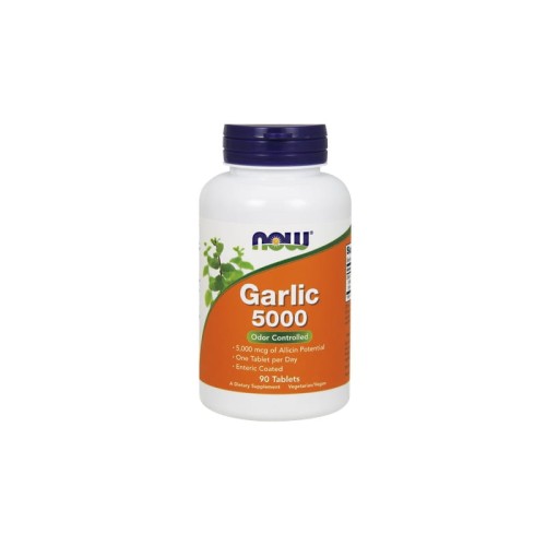 Garlic 5000 Odor Controlled (czosnek bezzapachowy) 500mg 90 tabl.