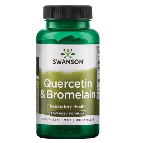Kwercetyna i Bromelina 250mg/78mg 100 kaps.