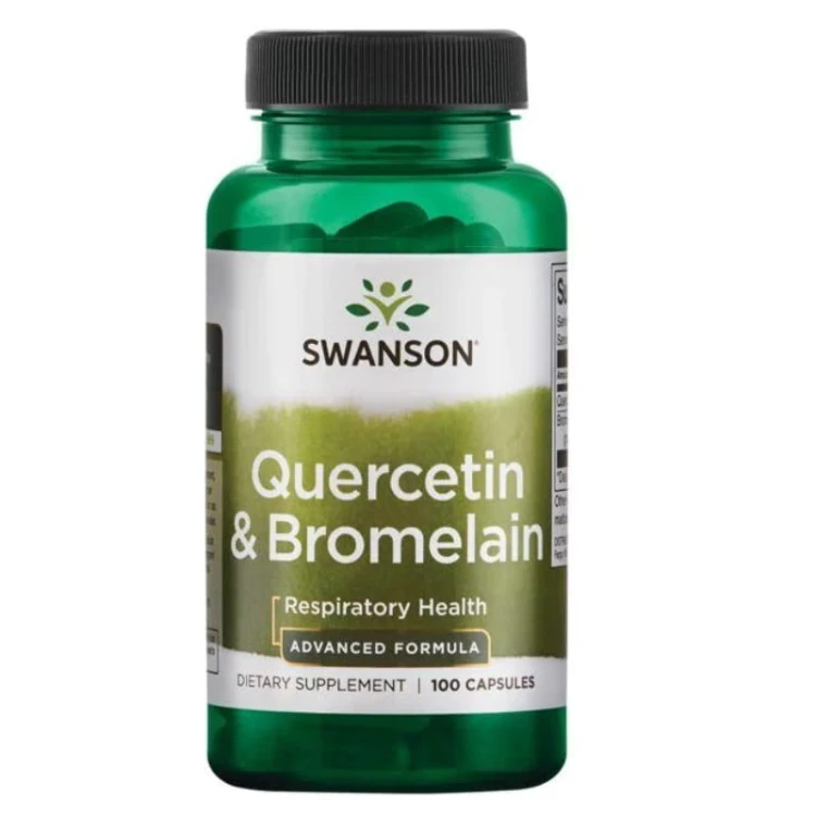 Kwercetyna i Bromelina 250mg/78mg 100 kaps.