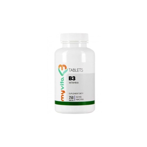 Witamina B3 (Niacyna) 50mg 250 tabl.