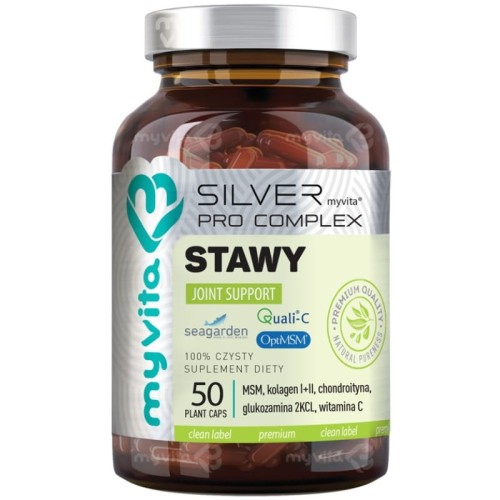 Silver Pure 100% Stawy 50 kaps.