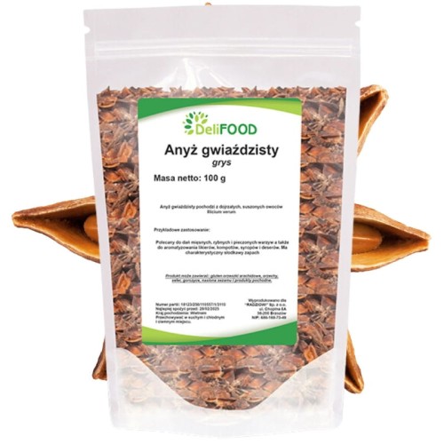 Anyż gwiaździsty (DeliFood) 100g