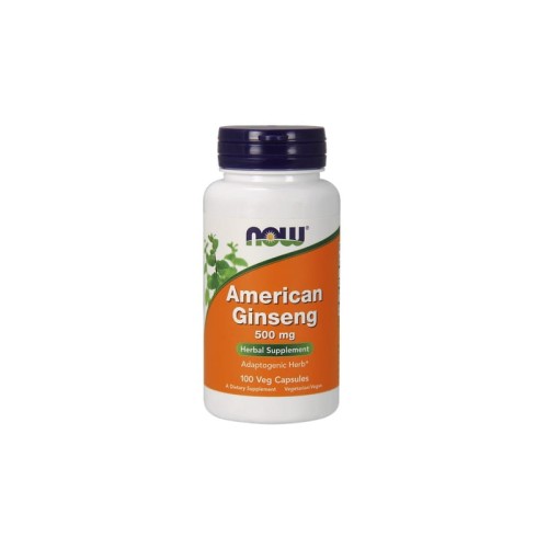 American Ginseng (Żeń-szeń amerykański) 500mg 100 kaps.
