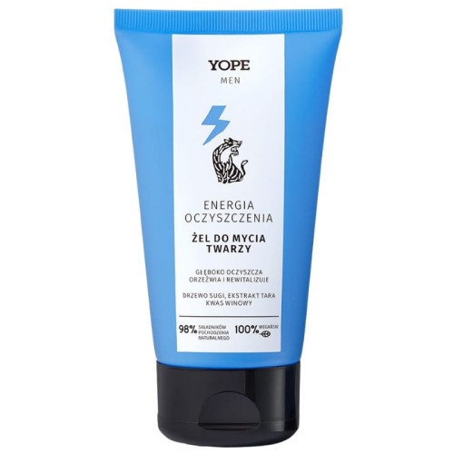 Żel do mycia twarzy dla mężczyzn Energia oczyszczenia 150ml