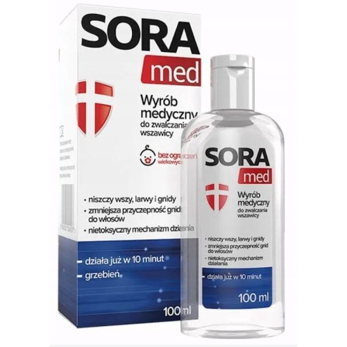 Sora Med Płyn do zwalczania wszawicy 100ml