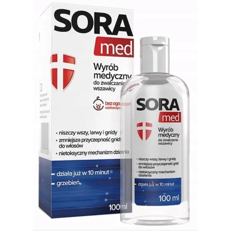 Sora Med Płyn do zwalczania wszawicy 100ml