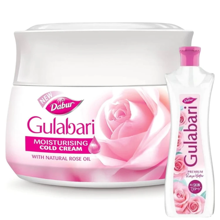 Krem różany Gulabari 55ml + Woda różana 59ml