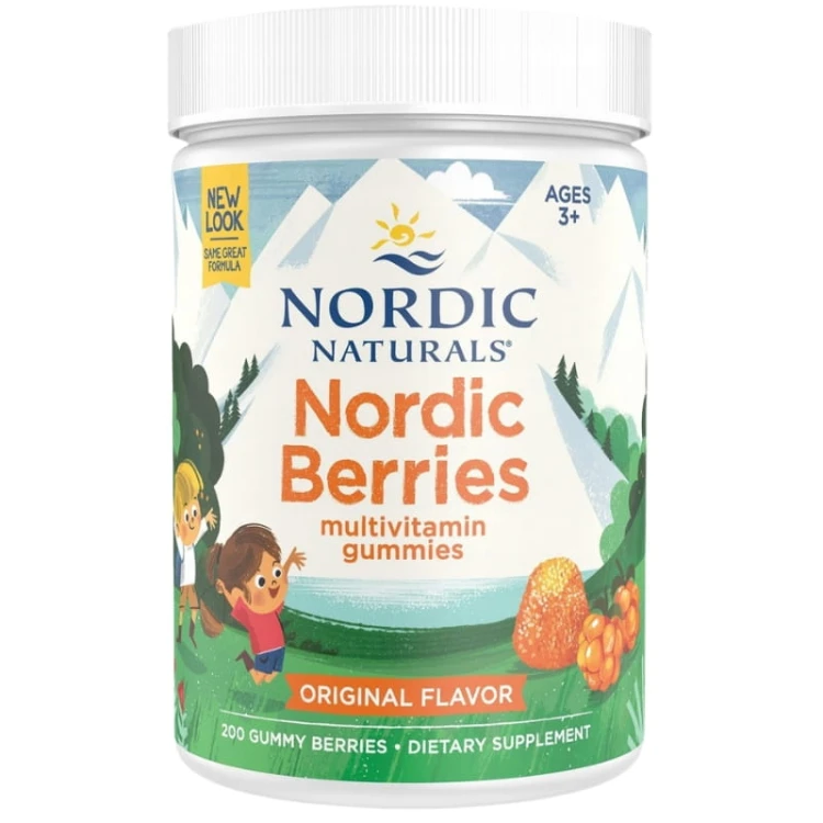 Nordic Naturals Multiwitamina Oryginalny Smak 200 żelek