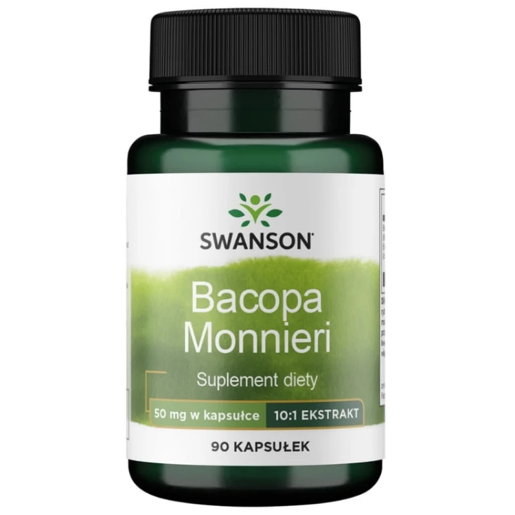 Bacopa Monniera 10:1 ekstrakt 90 kaps.