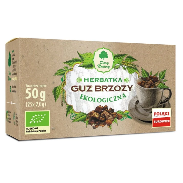 Herbatka Guz brzozy EKO 25x2g