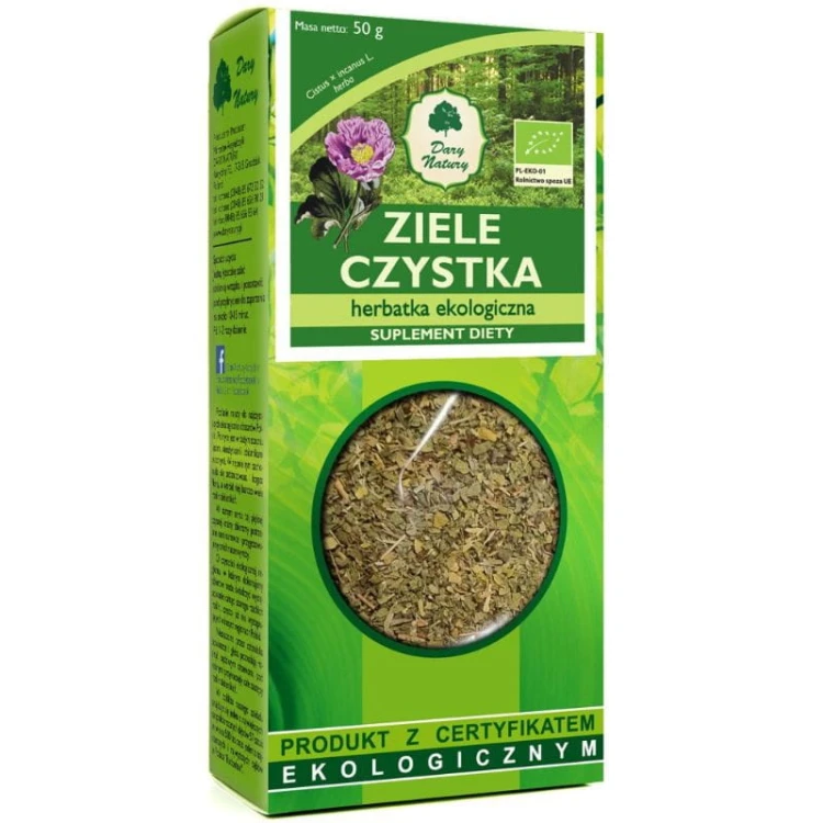 Czystek Ziele (Cistus Incanus) EKO 50g