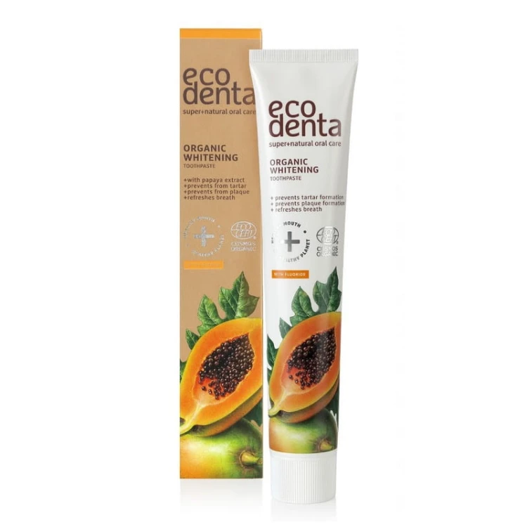 Ecodenta Organiczna Pasta do zębów Papaya wybielająca 75ml
