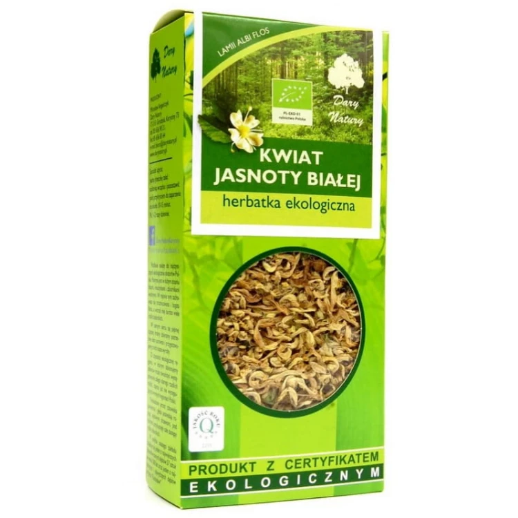 Jasnota biała kwiat (Lamii Albi Flos) EKO 25g