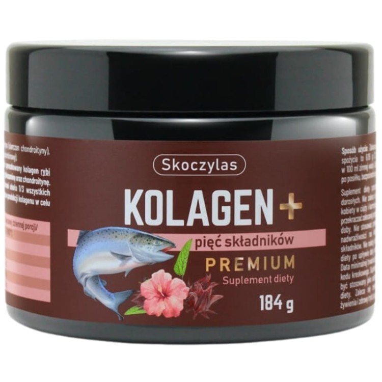 Skoczylas Kolagen + 5 składników Premium 184g