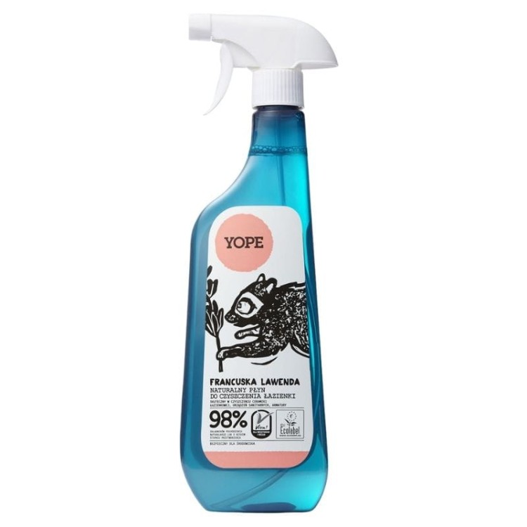 Naturalny płyn do mycia łazienki Francuska lawenda 750ml