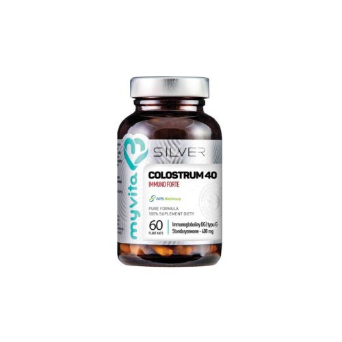 Silver Pure 100% Colostrum Immuno Forte 60 kaps.