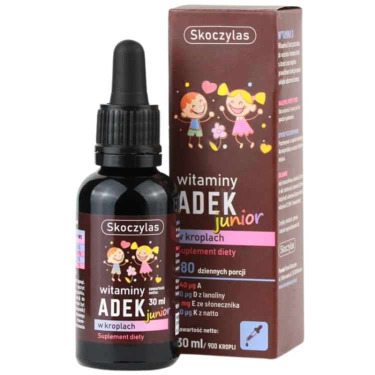 Skoczylas Witamina ADEK Junior w kroplach 30ml