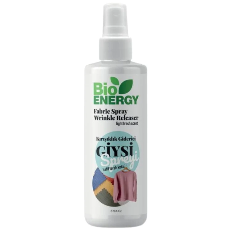 Bio Energy spray przeciw zagnieceniom do tkanin 200ml