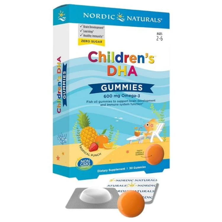 Nordic Naturals Children's DHA 600mg 30 żelek