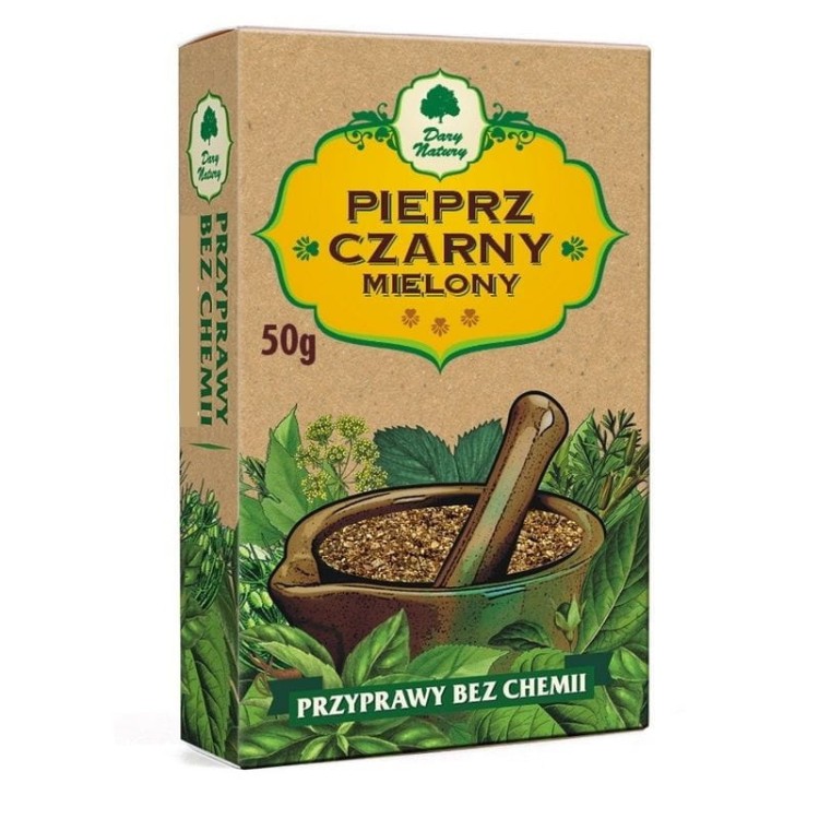 Pieprz czarny mielony 50g