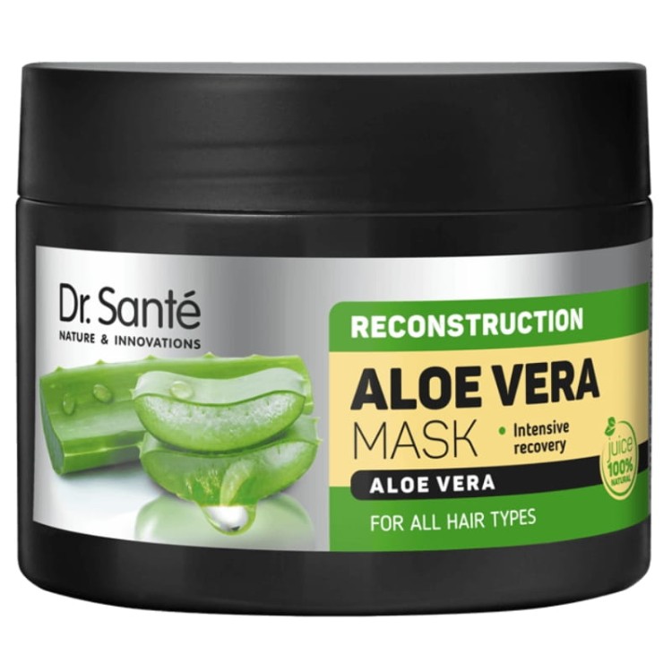 Dr Sante Maska do włosów Aloe Vera Rekonstrukcja do każdego rodzaju włosów 300ml