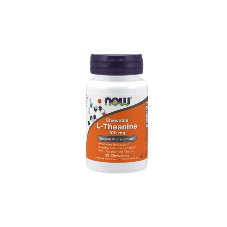 L-Teanina Inozytol Tauryna 100mg 90 tabletek do ssania