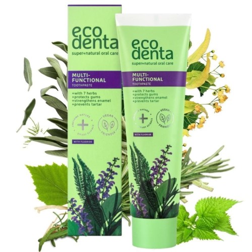 Ecodenta Pasta do zębów 7 ziół &amp; Kalident 100ml