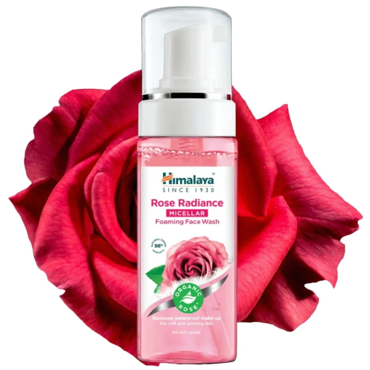 Pianka do mycia twarzy micelarna rozświetlająca z Różą Organiczną 150ml
