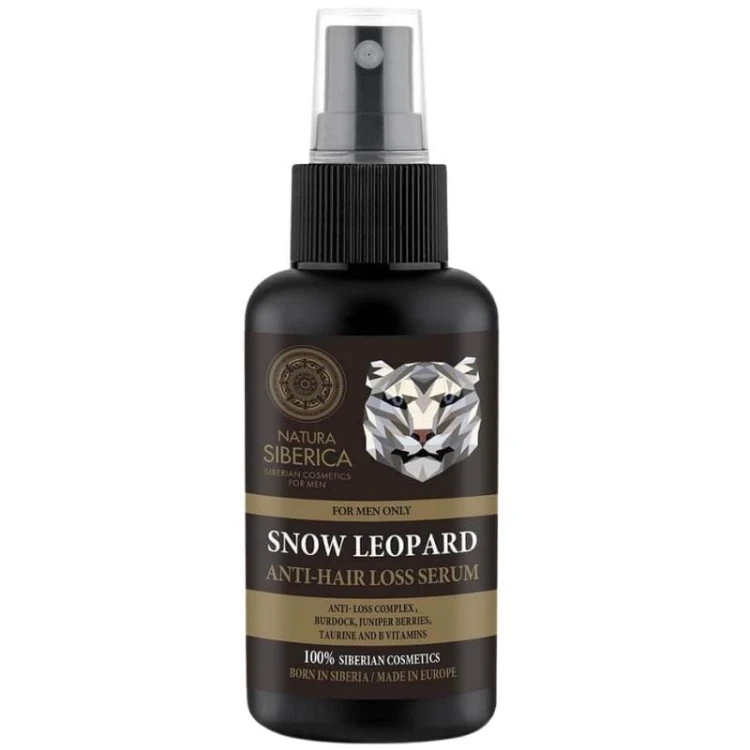 Natura Siberica Men Serum do włosów przeciw wypadadniu Snow Loapard dla mężczyzn 100ml