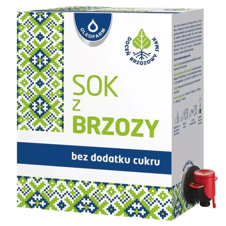 Sok z brzozy bez cukru 3000ml