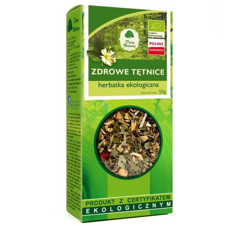 Herbatka Zdrowe tętnice EKO 50g