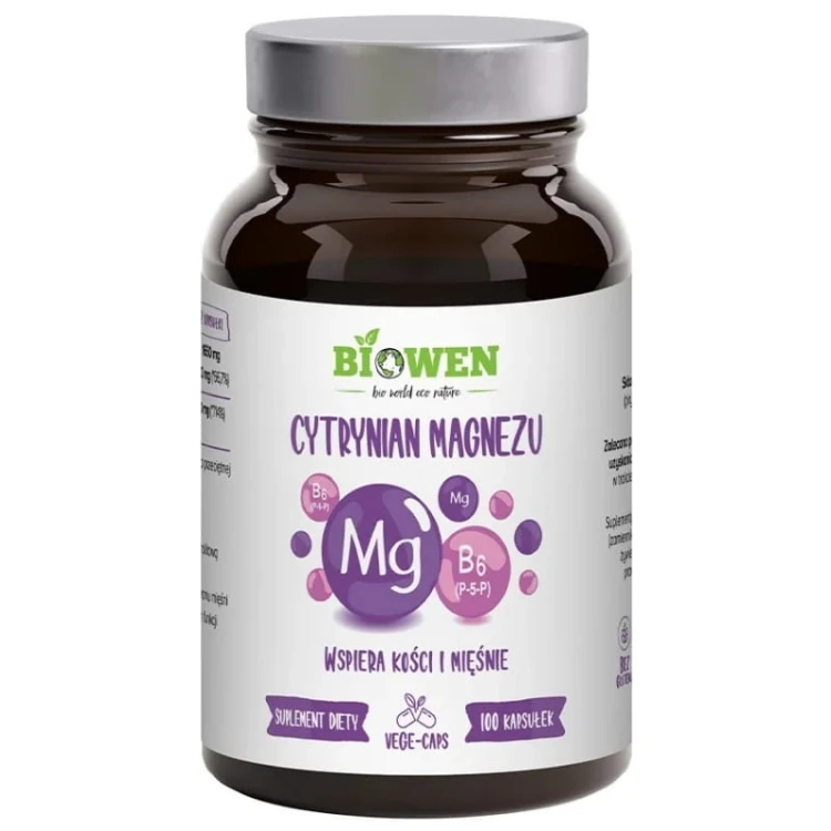 biowen-cytrynian-magnezu-b6-100-kapsulek