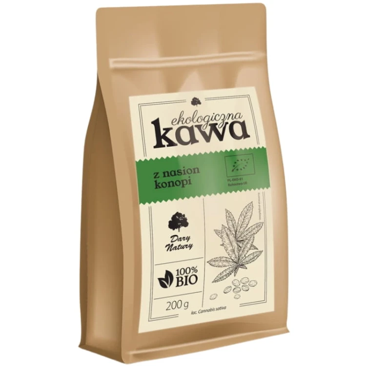 Kawa z Nasion Konopi EKO (Cannabis sativa) 200g