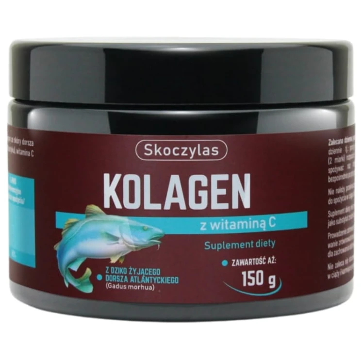 Skoczylas Kolagen z witaminą C z dziko żyjącego dorsza atlantyckiego 150g