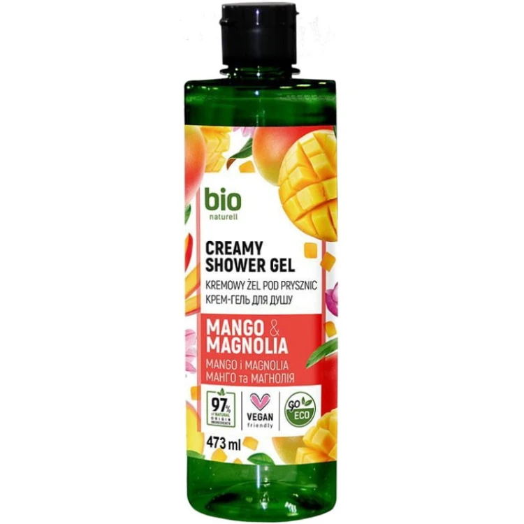 Bio Naturell Kremowy Żel pod prysznic Mango i Magnolia 473ml