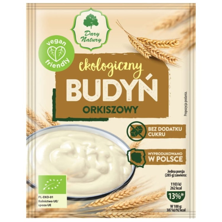 Budyń orkiszowy EKO 40g