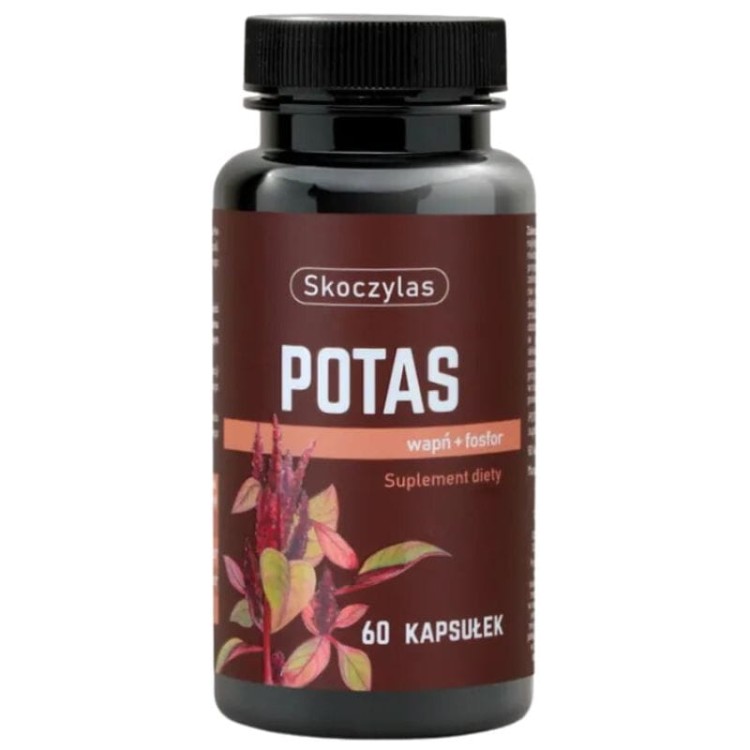 Skoczylas Potas + Wapń + Fosfor 60 kaps.