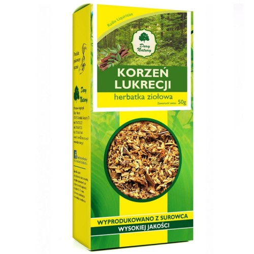 Lukrecja korzeń (Radix Liquiritiae) 50g