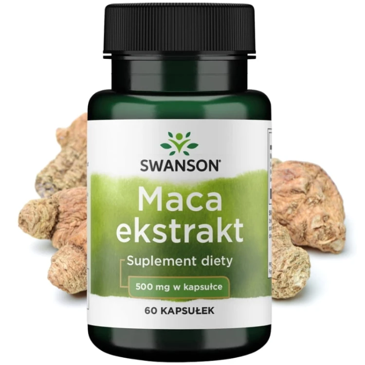 Maca extrakt 500mg 60 kaps.